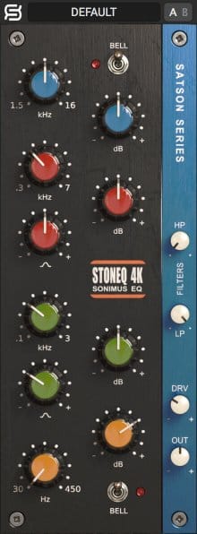 StonEQ 4K Graphical User Interface (GUI)