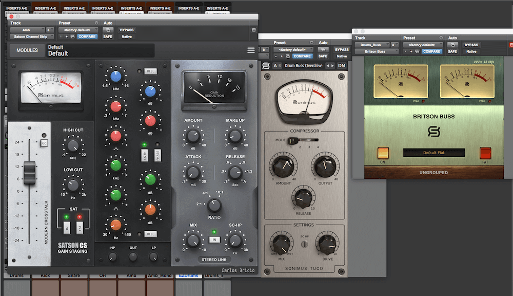 Sonimus Plugins Mixing Virtual Drums